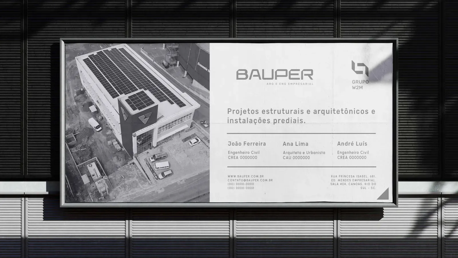 Bauper, painel