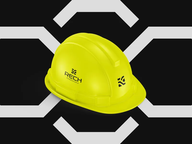 RECH, capacete de obra