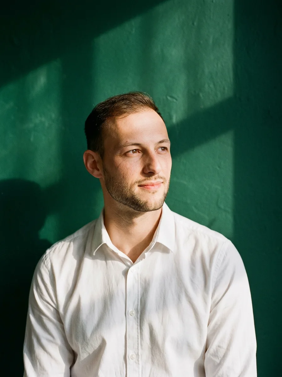 William Halla, designer e estrategista de marca da amind brand